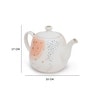 Pink And Cream Blush Tea Pot