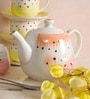 Pink And Cream Blush Tea Pot