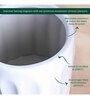 Blushing Sun Large White Ceramic Planter