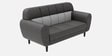 Bobbin Fabric 3 Seater Sofa In Charcoal Colour