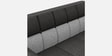 Bobbin Fabric 3 Seater Sofa In Charcoal Colour