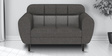 Bobbin 2 Seater Sofa in Charcoal Grey Colour