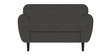 Bobbin 2 Seater Sofa in Charcoal Grey Colour