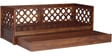 Bogota Sofa Cum Bed with Mattress in Provincial Teak Finish