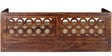 Bogota Sofa Cum Bed with Mattress in Provincial Teak Finish