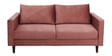 Bonito Velvet 3 Seater Sofa In Blush Pink Colour
