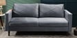 Bonito Velvet 3 Seater Sofa In Fossil Grey Colour