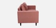 Bonito Velvet 2 Seater Sofa In Blush Pink Colour