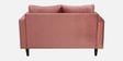 Bonito Velvet 2 Seater Sofa In Blush Pink Colour