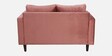 Bonito Velvet 2 Seater Sofa In Blush Pink Colour