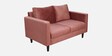 Bonito Velvet 2 Seater Sofa In Blush Pink Colour