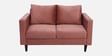 Bonito Velvet 2 Seater Sofa In Blush Pink Colour