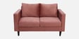 Bonito Velvet 2 Seater Sofa In Blush Pink Colour