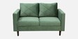 Bonito Velvet 2 Seater Sofa In Green Colour