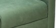 Bonito Velvet 2 Seater Sofa In Green Colour