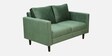 Bonito Velvet 2 Seater Sofa In Green Colour