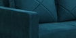 Bonito Velvet 2 Seater Sofa In Teal Blue Colour