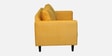 Bonito Velvet 2 Seater Sofa In Yellow Colour
