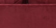 Bonito Velvet 3 Seater Sofa In Berry Red Colour