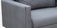 Bonito Velvet 3 Seater Sofa In Fossil Grey Colour