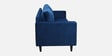Bonito Velvet 3 Seater Sofa In Royal Blue Colour