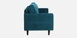 Bonito Velvet 3 Seater Sofa In Teal Blue Colour