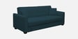 Bony Fabric 3 Seater Convertible Sofa Cum Bed In Harbour Blue Colour