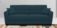 Bony Fabric 3 Seater Convertible Sofa Cum Bed In Harbour Blue Colour