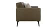 Bordeaux Half Leather 2 Seater Sofa in Exotica Delph Blue colour