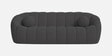 Boucle Fabric 3 Seater Sofa In Aivo Grey Colour
