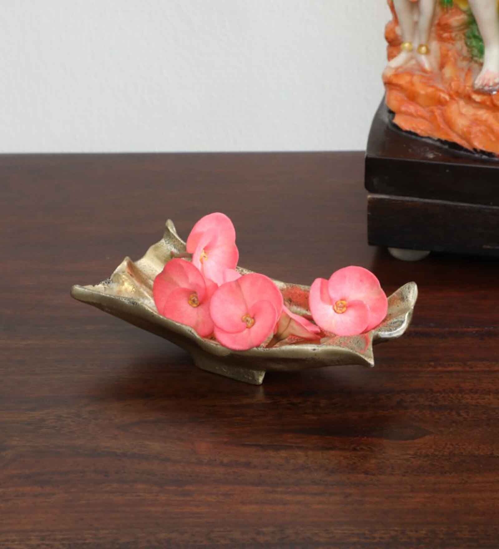 Buy Boat Brass Appetizer Platter By Rhapsodically Made at 56 OFF by