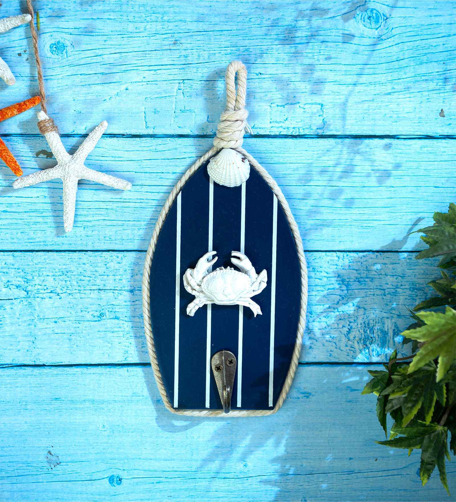Boat Shape Crab Wall Hooks