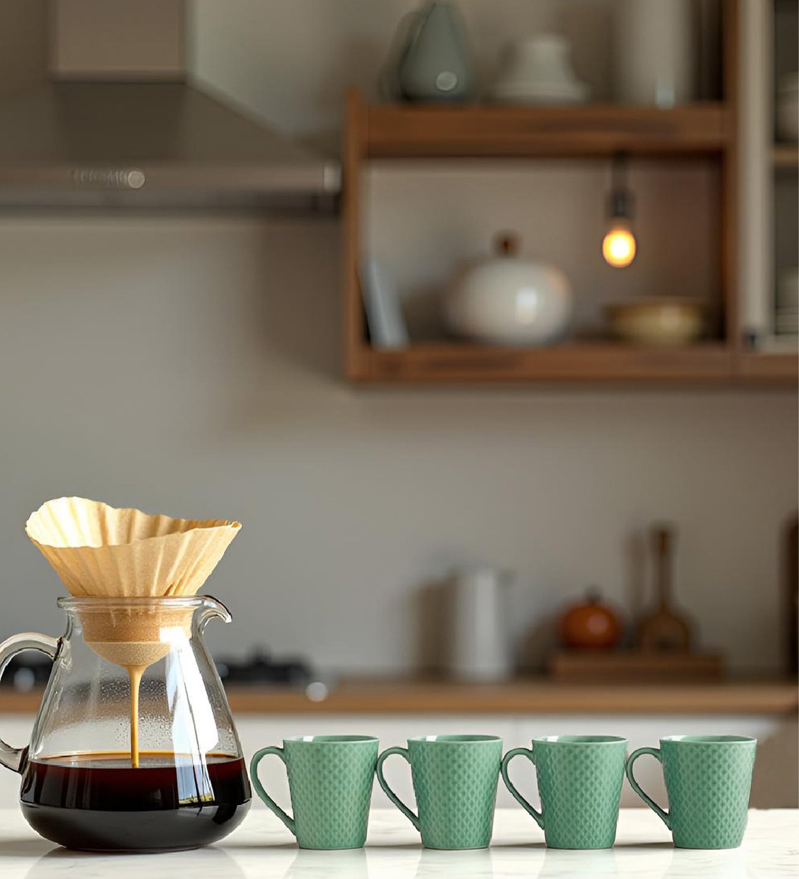 Boho Chic Coffee Mug Set of 4(275 ML Each) Microwave Safe Coffee Mugs