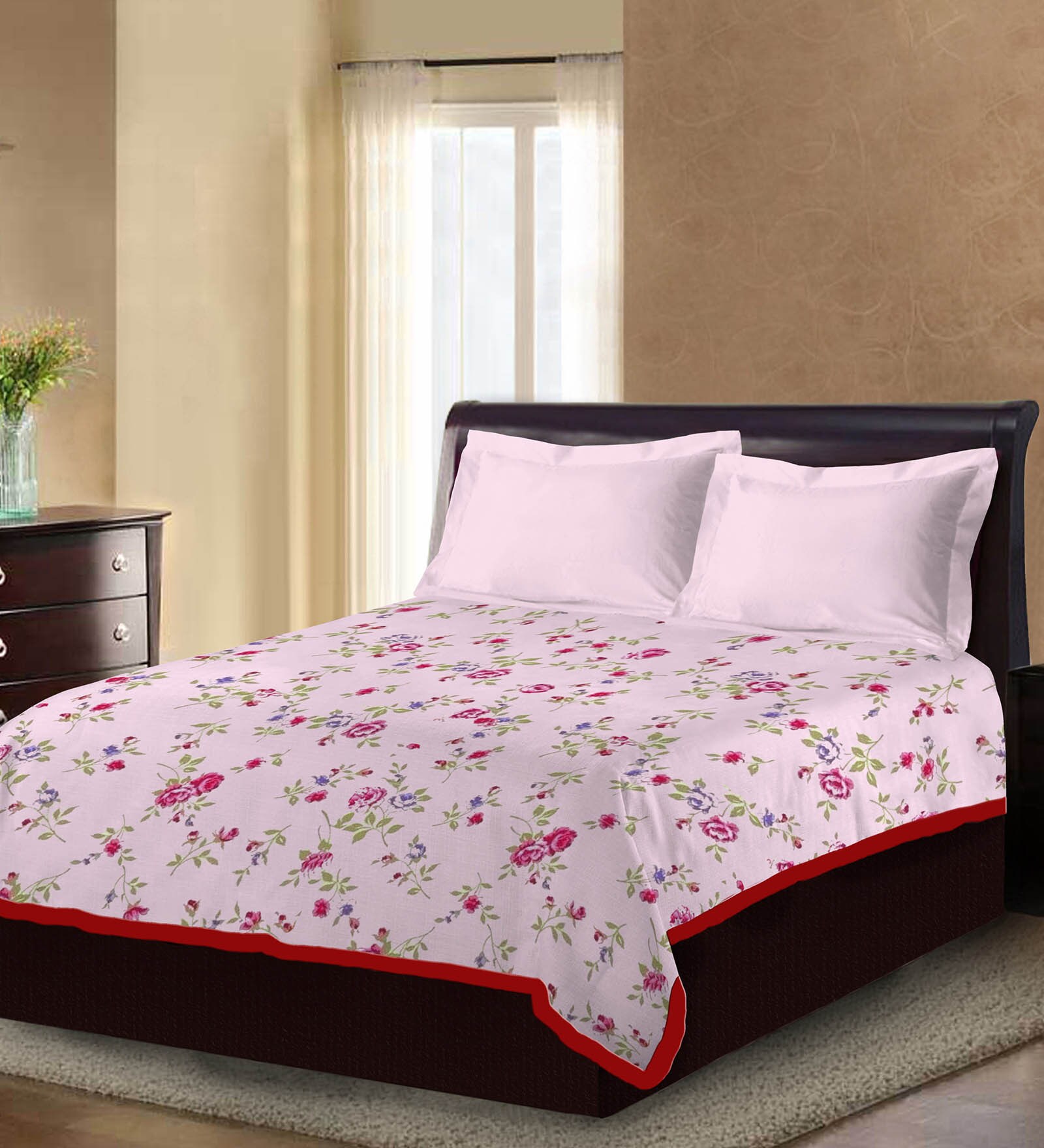 Buy Multicolour Cotton 94 X 82 Inch Dohar by Bombay Dyeing Online