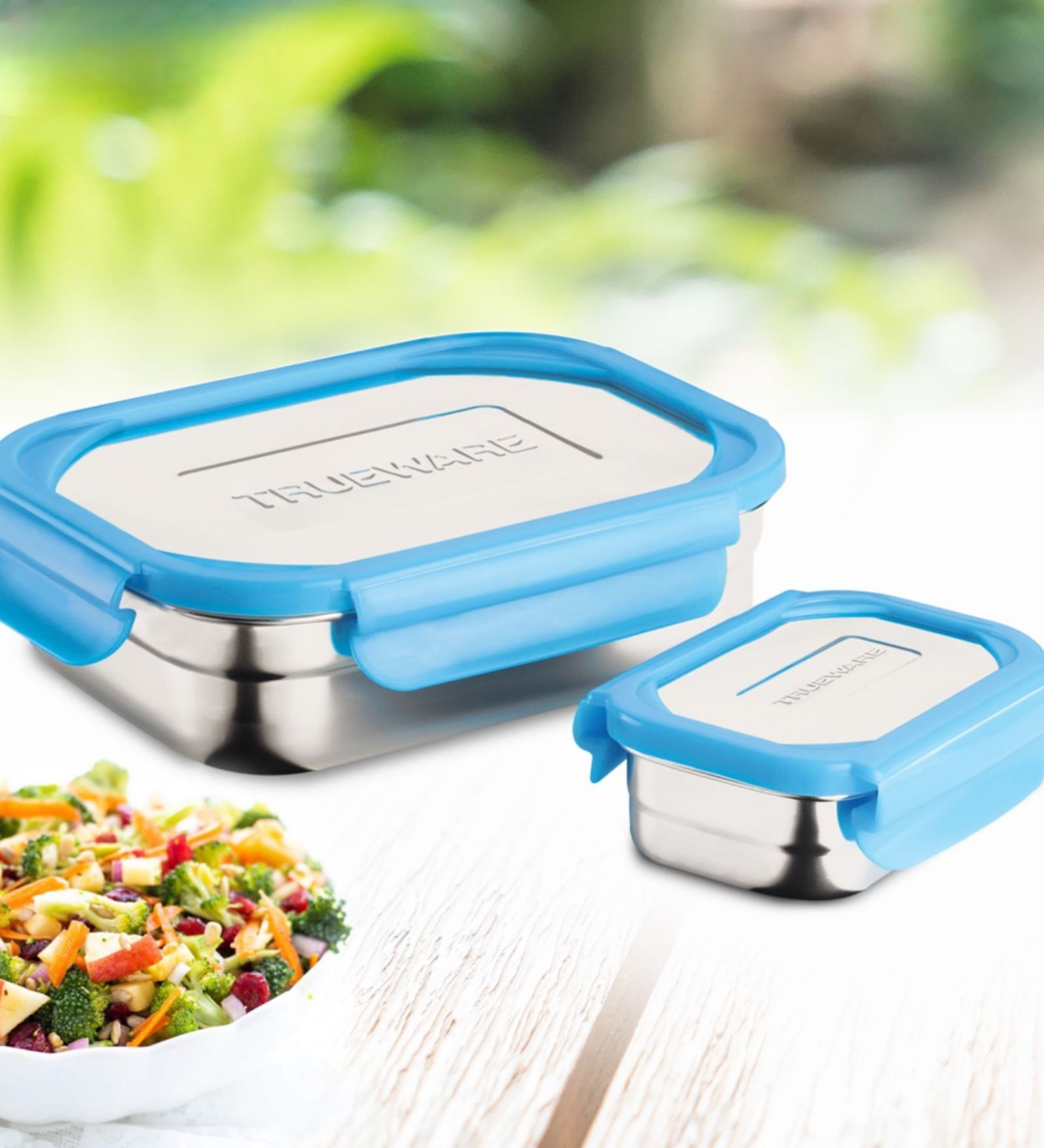 Buy Bon Smart 900 ml Blue Stainless steel Lunch Box at 16% OFF by ...