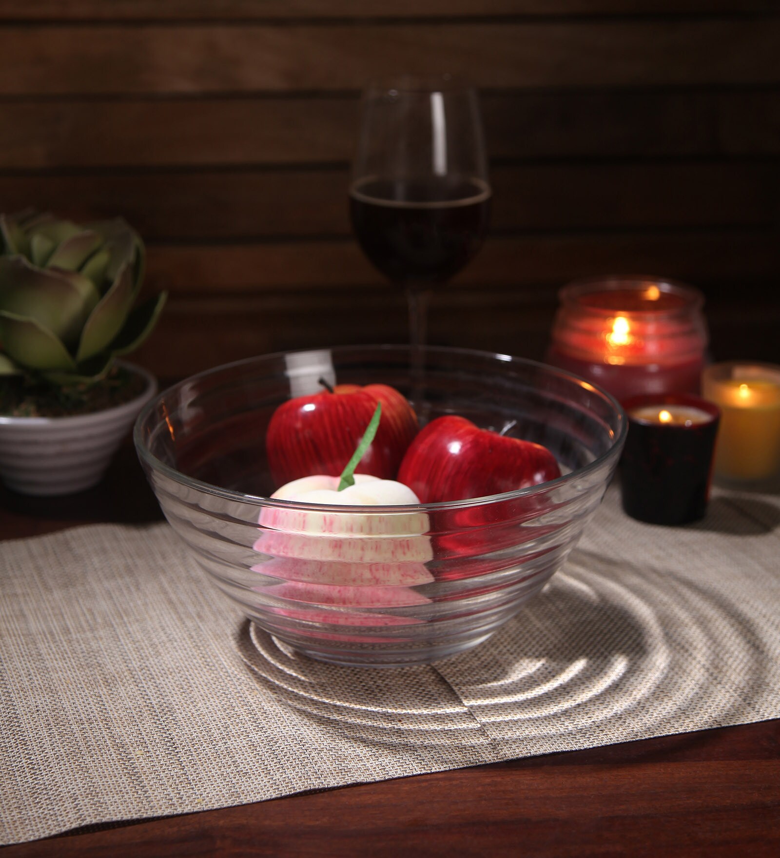 2.4 Litre Glass Serving Bowl