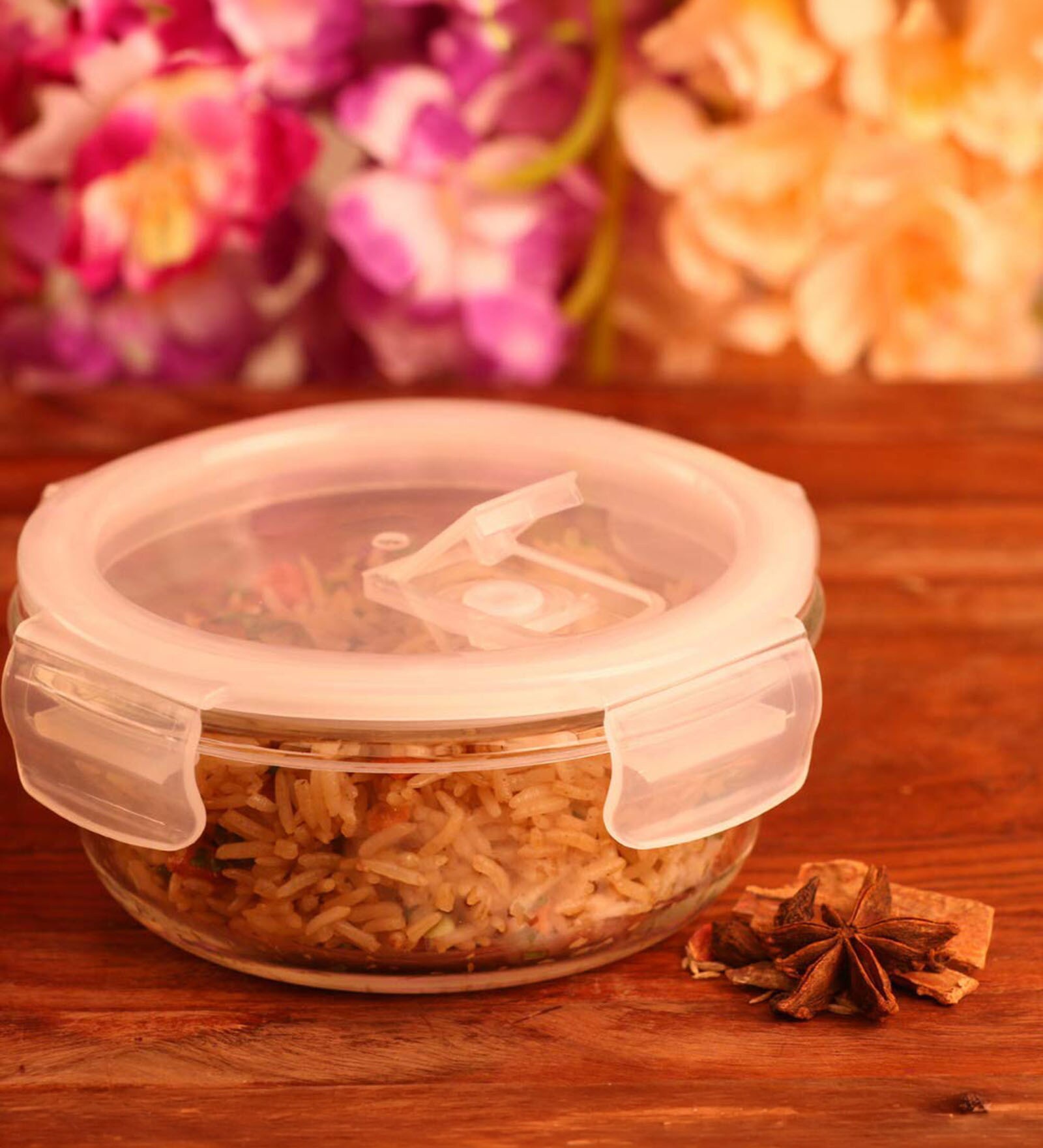 Borosilicate Glass Containers for Kitchen (Set of 1-380ml)