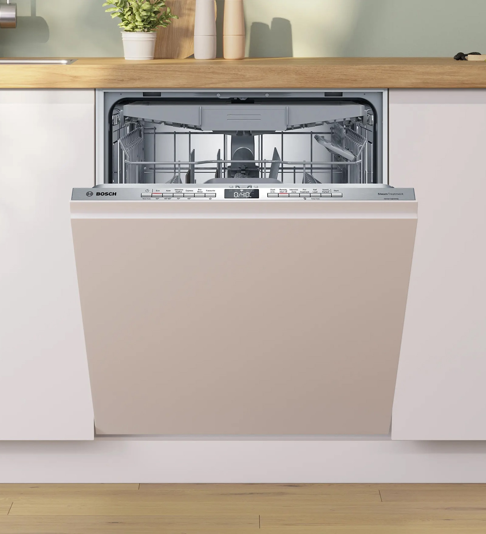 BOSCH Series 6 Fully Integrated Dishwasher 60 CM SMV6HMX01I