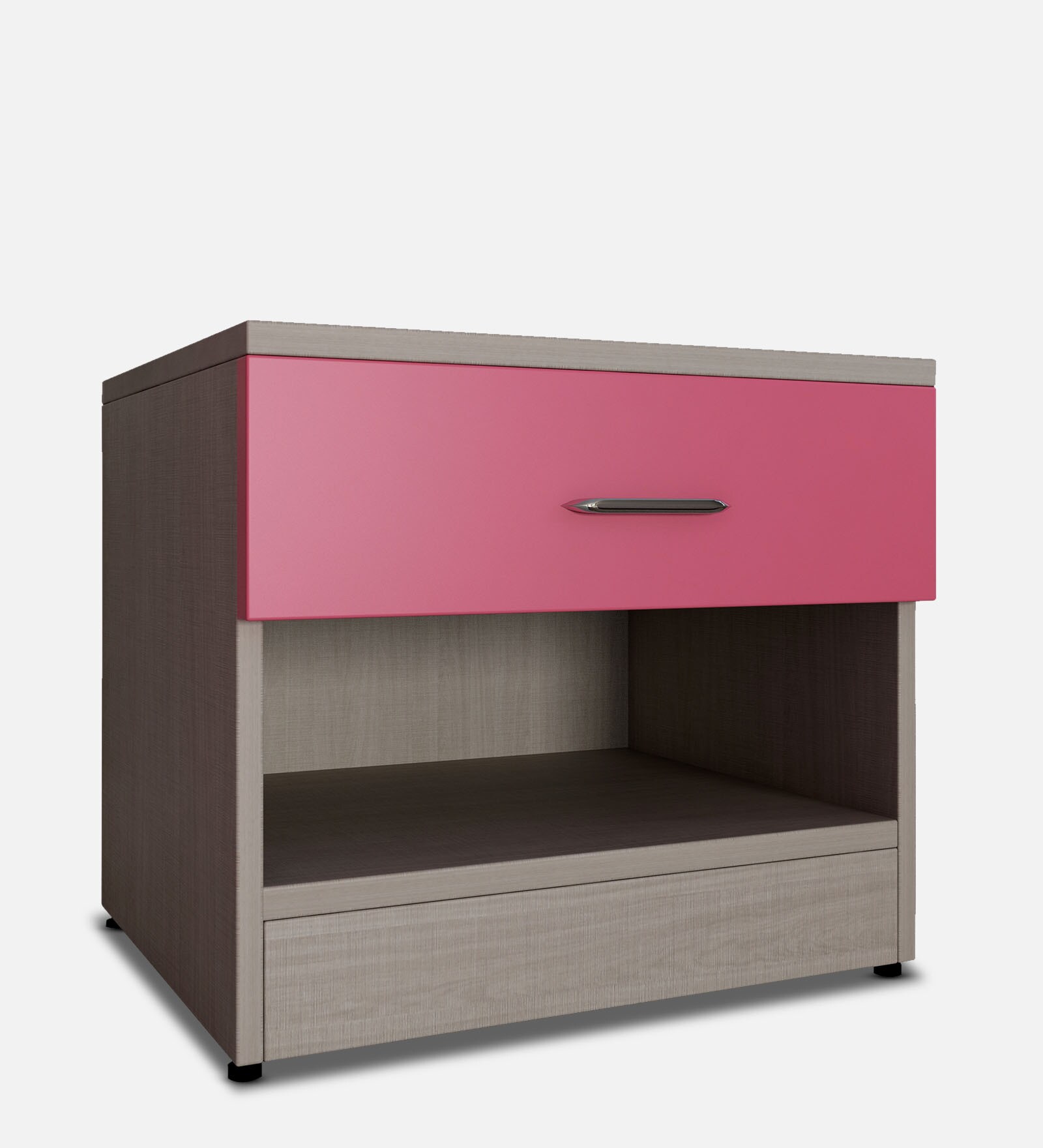 Boston Side Table in Sandy Sawline & Pink Colour