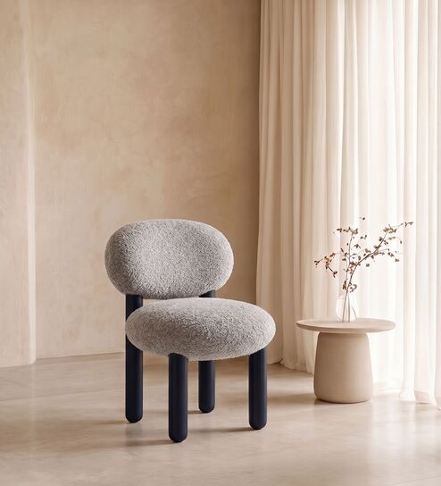 Boevian Bubble Lounge Chair In Beige Colour