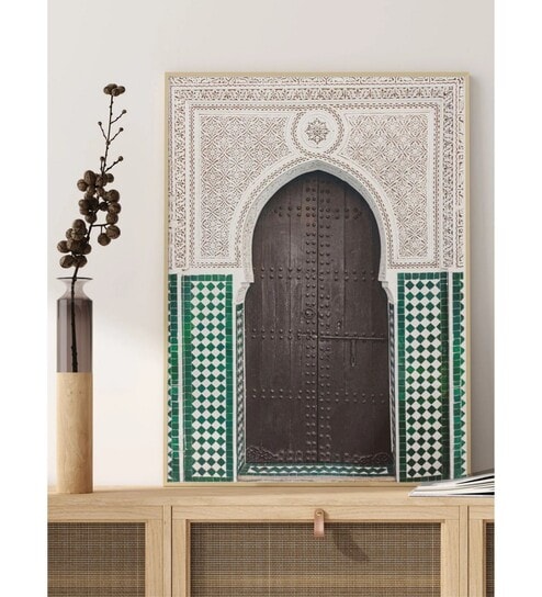 Boho art arabic architecture
