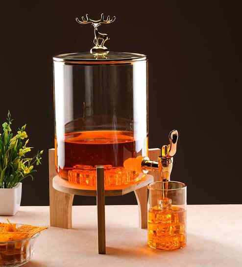 Borocilicate Jug With 6 Glass
