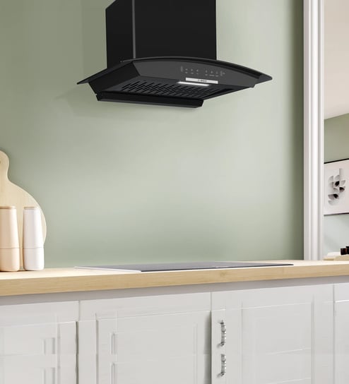 BOSCH Series 4 Wall Mounted Chimney 60 CM Black DWA68IJ60I
