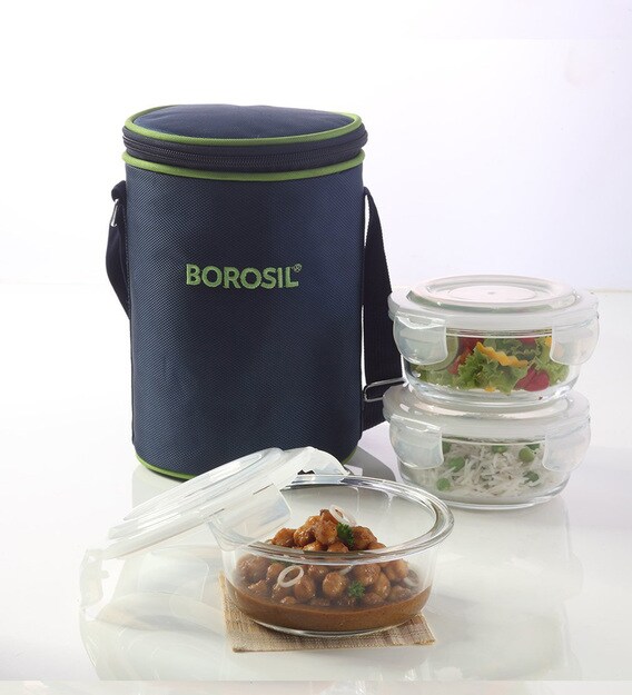 Borosil 320ml lunch box clearance