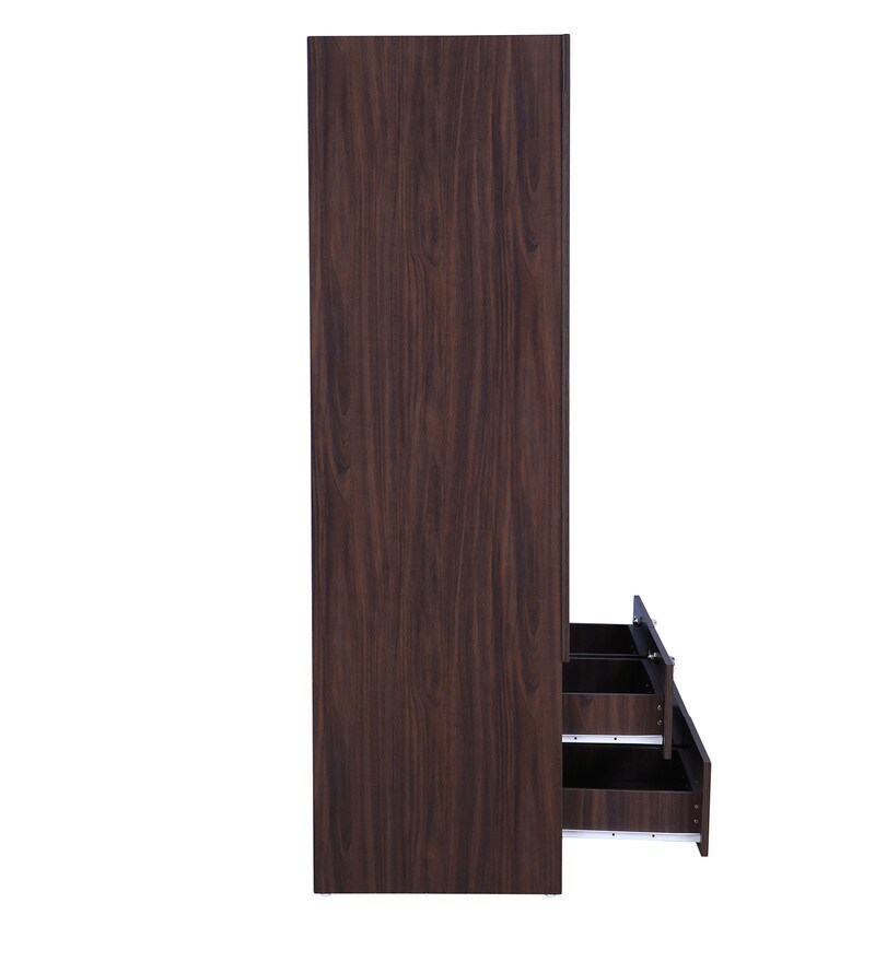 Buy Bolton Sliding Door Wardrobe in Walnut Colour By HomeTown Online