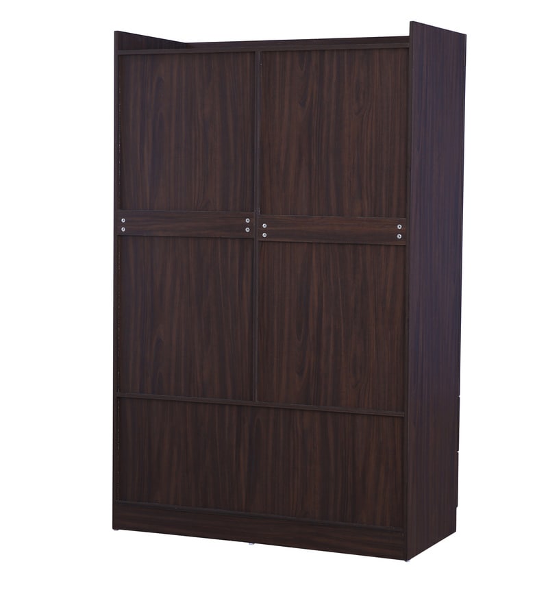 Buy Bolton Sliding Door Wardrobe in Walnut Colour By HomeTown Online