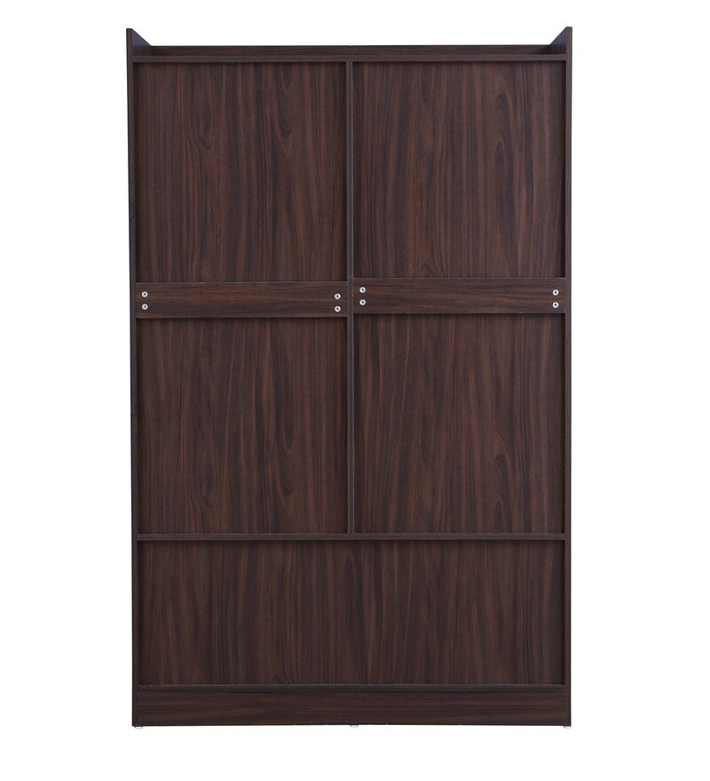 Buy Bolton Sliding Door Wardrobe in Walnut Colour By HomeTown Online