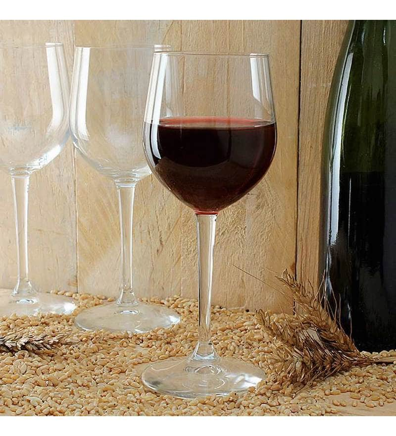 Buy Bormioli Rocco Riserva Wine Glass 6 Pcs 460 Ml Online Red Wine Glasses Glassware Homeware Pepperfry Product