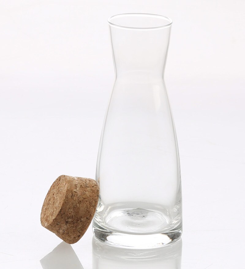 Buy Bormioli Rocco Ypsilon 250 ML Carafe with Cork Lid Online Carafes