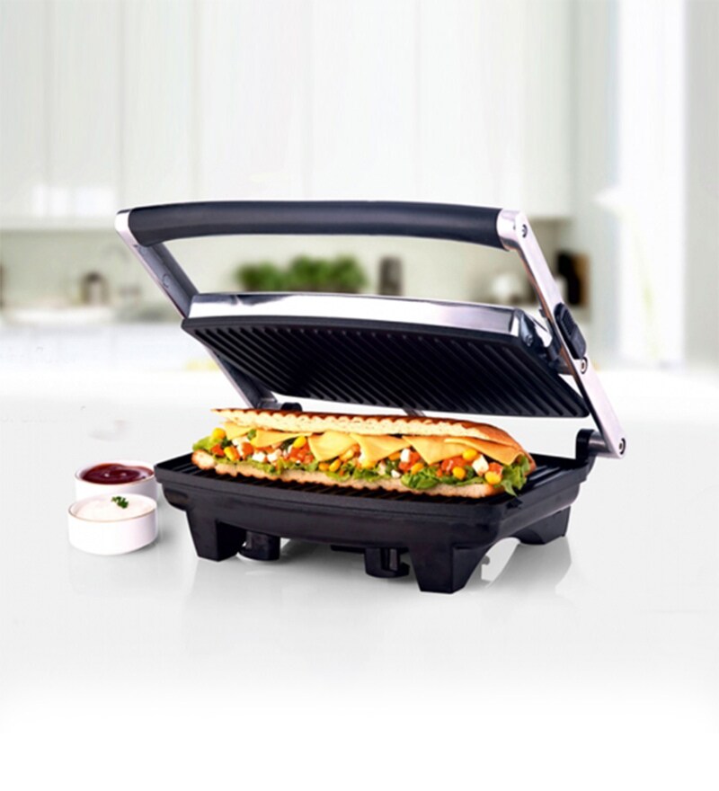 Buy Borosil Jumbo 1000W Grill Sandwich Maker Online Sandwich Grill